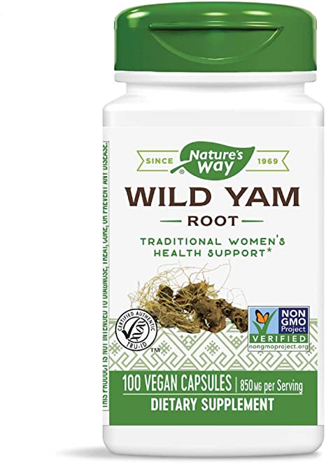 Nature's Way: Wild Yam Root / 100 capsules