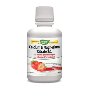 Nature’s Way: Calcium Magnesium Citrate 2:1