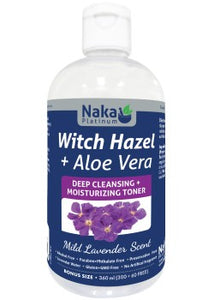 Naka: Witch Hazel + Aloe Vera Cleansing Toner - 360 ml