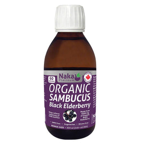 Naka: Organic Sambucus Black Elderberry - 300ml