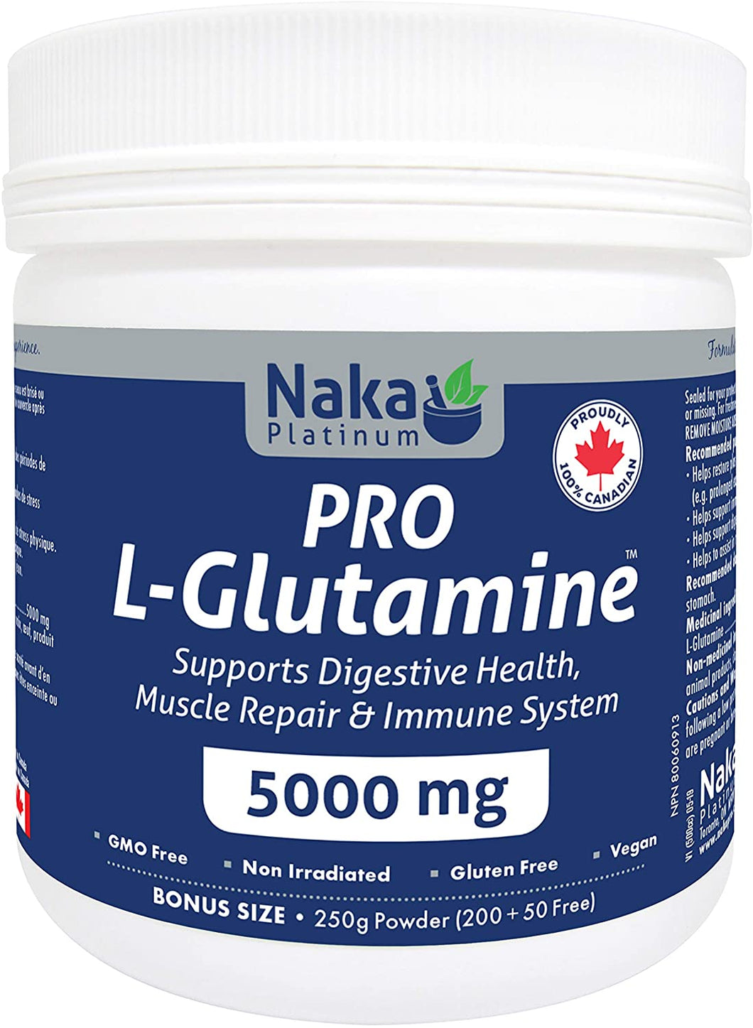 Naka: Pro L-Glutamine