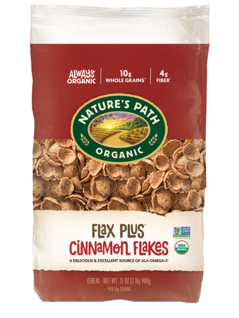 Nature's Path: Flax Plus® Cinnamon Flakes