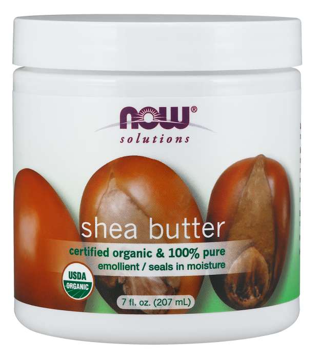 NOW:  Organic & Pure Shea Butter