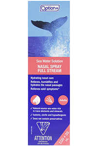 Option+: Sea Water Solution Nasal Spray