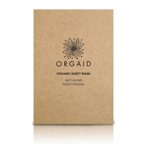 Orgaid: Organic Sheet Mask | Anti Aging & Moisturizing