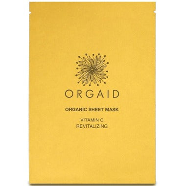 Orgaid: Organic Sheet Mask | Vitamin C & Revitalizing