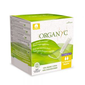 Organyc: 100% Organic Cotton Tampons with Applicator, Regular