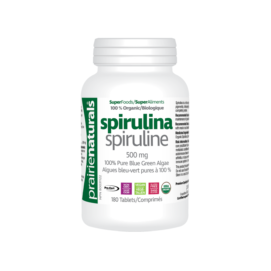 Prairie Naturals: Organic Spirulina