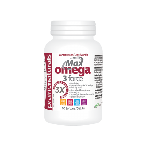 Prairie Naturals: MaxOmega-3-Force