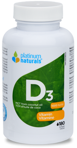 Platinum Naturals: Vitamin D3