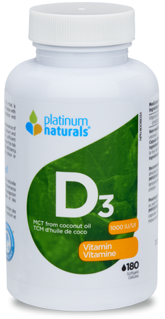 Platinum Naturals: Vitamin D3