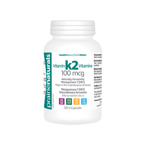 Prairie Naturals: Vitamin K2 100 Mcg