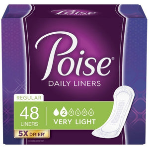 Poise: Very Light Absorbency Liners, Regular
