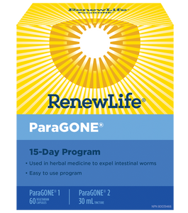 Renew Life®: ParaGONE®, 15 Day Anti-Parasite Cleansing Program