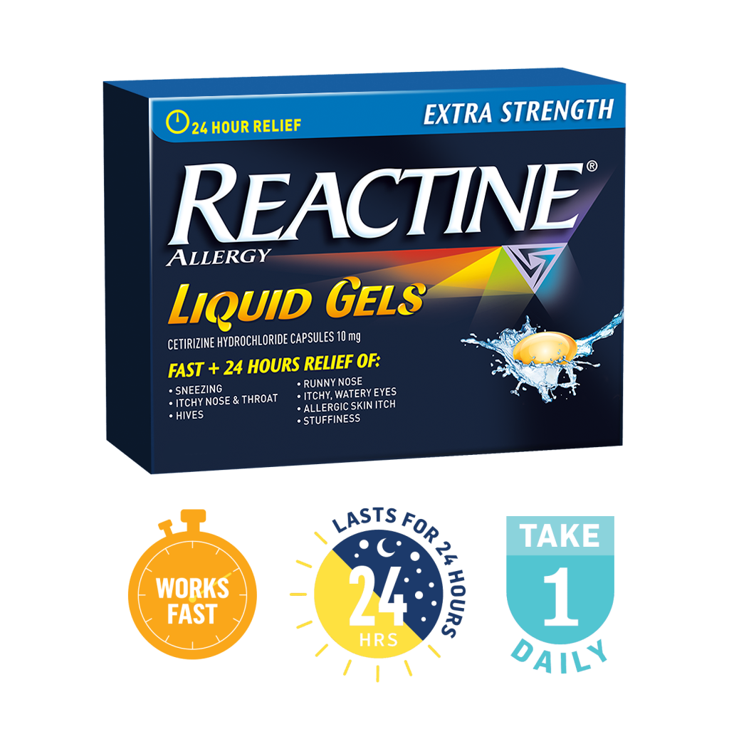Reactine:  Allergy Liquid Gels - Extra Strength