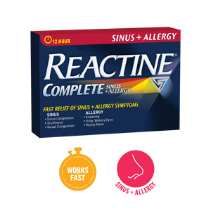 Reactine®: Complete Sinus & Allergy