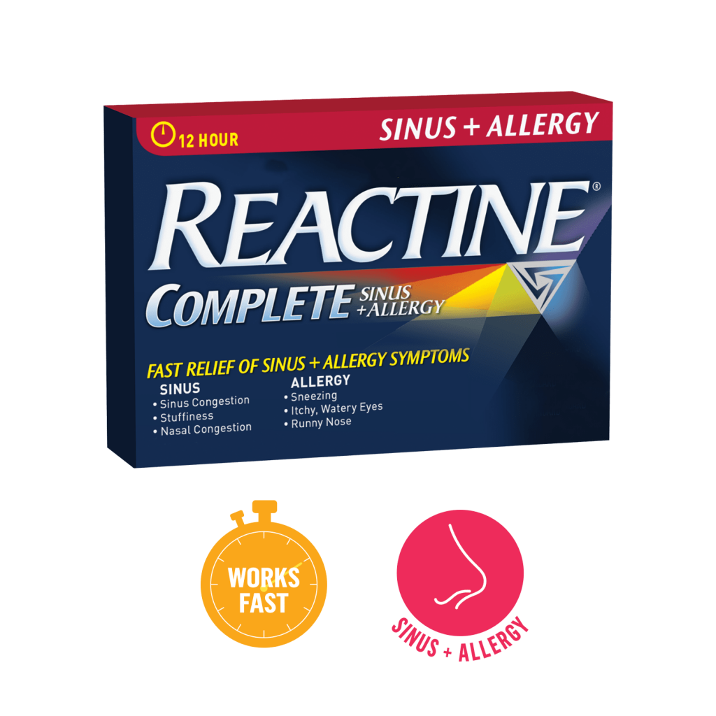 Reactine®: Complete Sinus & Allergy