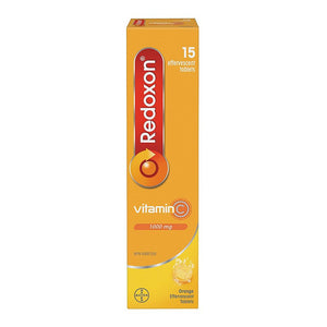 Redoxon: Vitamin C Orange Effervescent Tablets - 15's