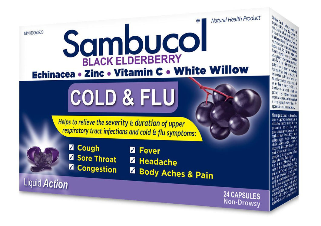 Sambucol: Cold & Flu Softgels