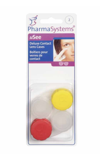 PharmaSystems: Deluxe Contact Lens Cases