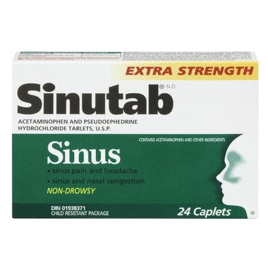 Sinutab: Sinus Extra Strength