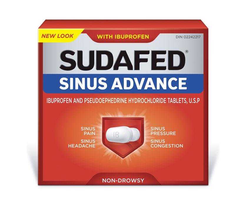 Sudafed: Sinus Advance