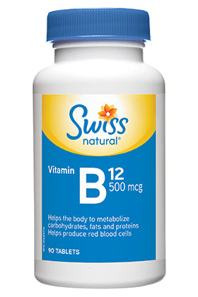 Swiss Natural: Vitamin B12 500 mcg