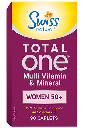 Swiss Natural: Total One® Women 50+ Multi Vitamin & Mineral