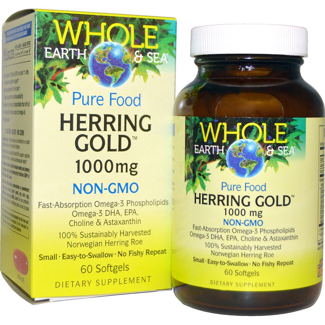 Whole Earth & Sea: Herring Gold® in 1000 mg