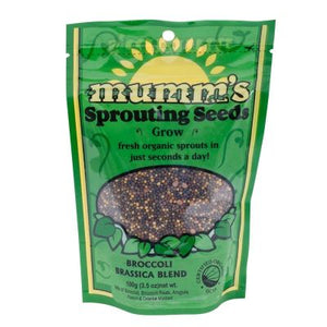 Mumm's: Broccoli Brassica Blend Sprouting Seeds