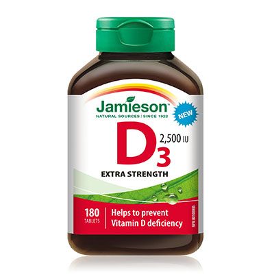Jamieson: Vitamin D 2500 IU Extra Strength
