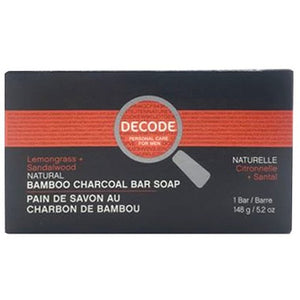 DECODE: Bamboo Charcoal Bar Soap