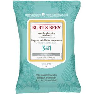 Burt's Bees: Micellar Cleansing Towelettes, 30 wipes