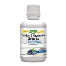 Load image into Gallery viewer, Nature’s Way: Calcium Magnesium Citrate 2:1
