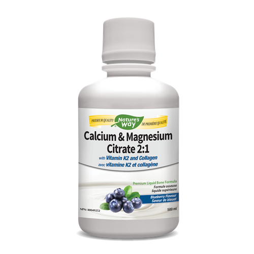 Nature’s Way: Calcium Magnesium Citrate 2:1