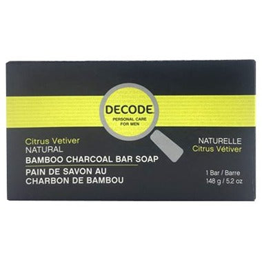 DECODE: Bamboo Charcoal Bar Soap