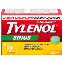 Load image into Gallery viewer, Tylenol: Sinus Extra Strength
