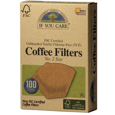 If You Care: Unbleached Totally Chlorine-Free Coffee Filters