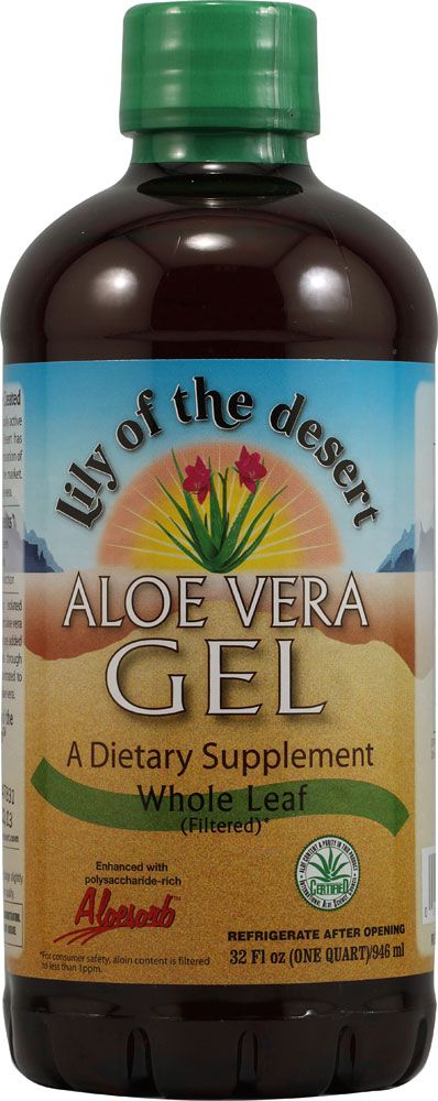 Lily of the Desert: Aloe Vera Gel Whole Leaf