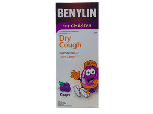 Benylin: Children's Dry Cough Syrup