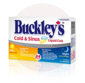 Buckley’s: Cold & Sinus Liquid Gels - Day/Night