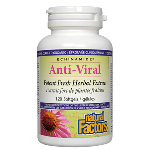 Natural Factors: ECHINAMIDE® Anti-Viral Softgels