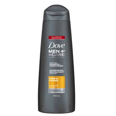 Dove:  Men+Care Thick and Strong Fortifying Shampoo & Conditioner