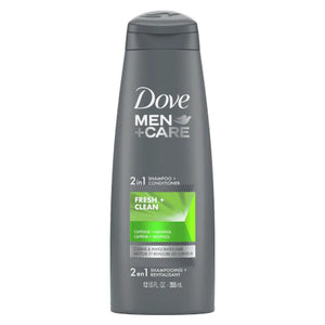 Dove: Men+Care 2-in-1 Shampoo and Conditioner Fresh + Clean