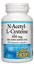 Load image into Gallery viewer, Natural Factors: N-Acetyl-L-Cysteine (NAC)
