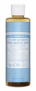 Dr. Bronners: 18 in 1 Liquid Soap 8oz(237mL)