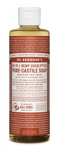 Dr. Bronners: 18 in 1 Liquid Soap 8oz(237mL)