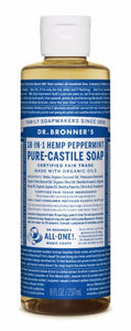 Dr. Bronners: 18 in 1 Liquid Soap 8oz(237mL)