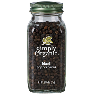 Simply Organic: Black Peppercorns