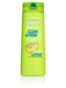 Garnier Fructis: Clean & Fresh 2-in-1 Fortifying Shampoo and Conditioner